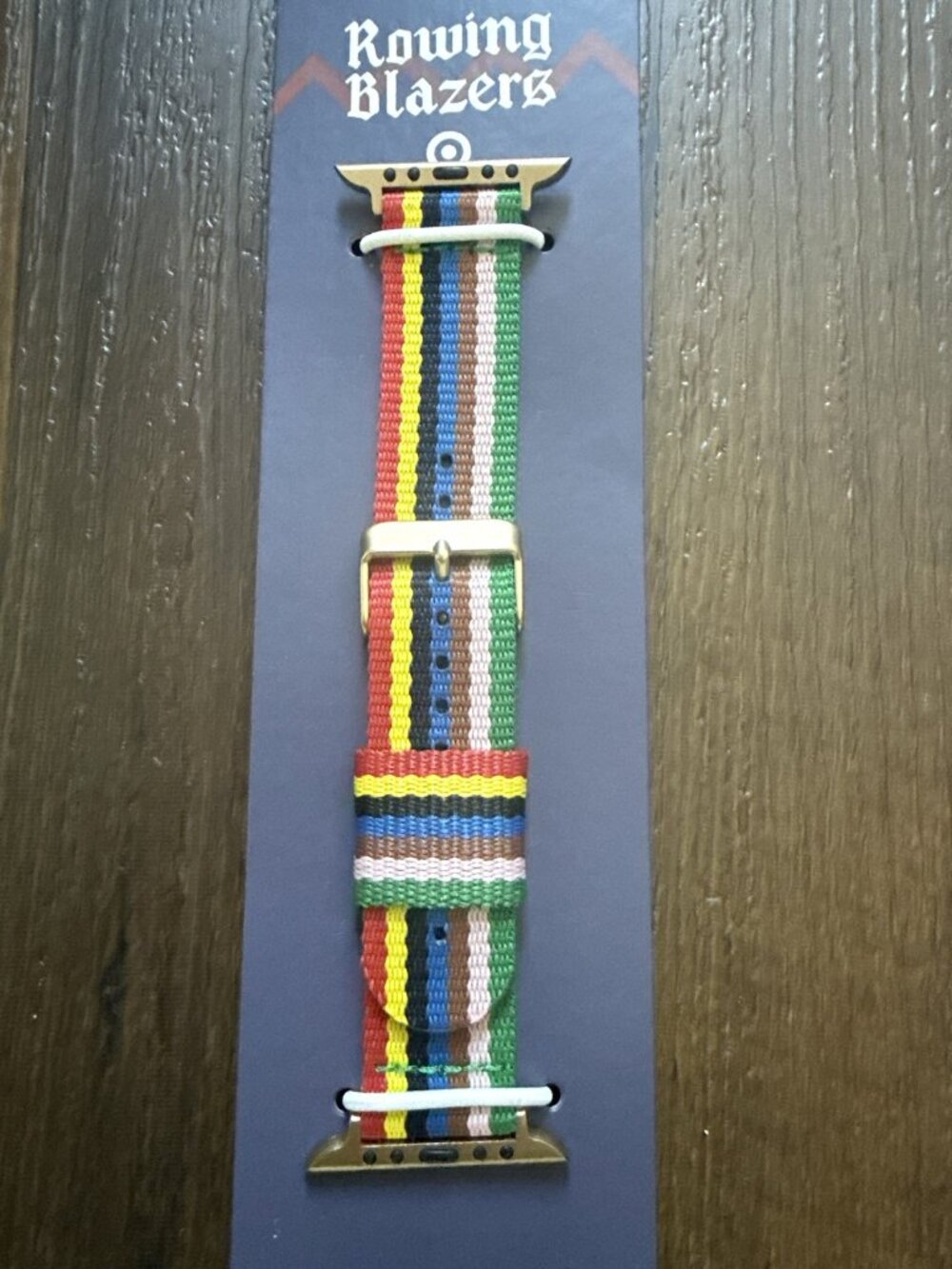 Rowing Blazers x Target Apple Watch Band 38/41mm Multi Stripe NEW Rainbow
